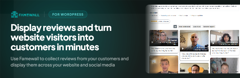 Famewall Review Widgets Preview Wordpress Plugin - Rating, Reviews, Demo & Download