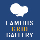 Famous – Responsive Image & Video Grid Gallery For WPBakery Page Builder