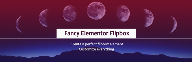 Fancy Elementor Flipbox Preview Wordpress Plugin - Rating, Reviews, Demo & Download