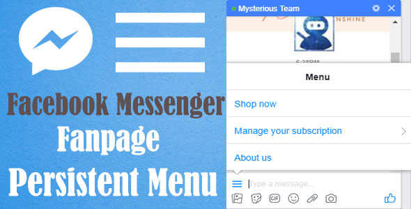 Fanpage Persistent Menu – Plugin WordPress Preview - Rating, Reviews, Demo & Download