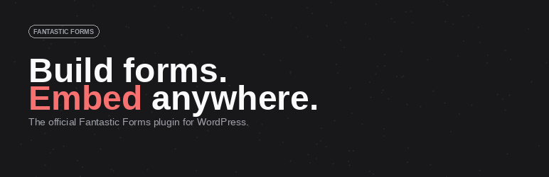 Fantastic Forms Preview Wordpress Plugin - Rating, Reviews, Demo & Download