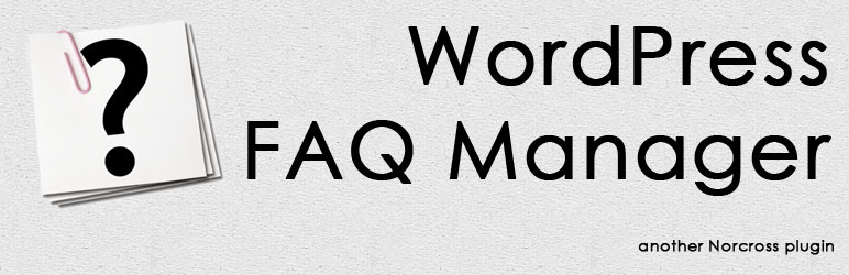 FAQ Manager Preview Wordpress Plugin - Rating, Reviews, Demo & Download