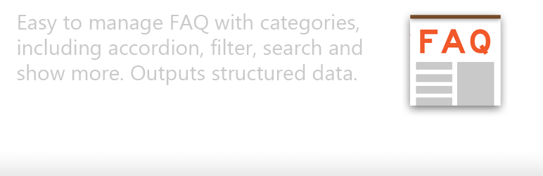 FAQ With Categories Preview Wordpress Plugin - Rating, Reviews, Demo & Download