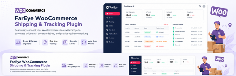 FarEye – Shipping And Tracking Preview Wordpress Plugin - Rating, Reviews, Demo & Download