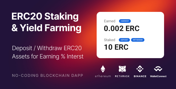 FarmFactory – Assets Staking & Yield Farming On Ethereum, Binance Smart Chain And Polygon Preview Wordpress Plugin - Rating, Reviews, Demo & Download