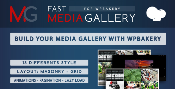Fast Media Gallery For WPBakery – Wordpress Plugin Preview - Rating, Reviews, Demo & Download