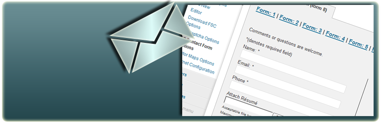 Fast Secure Contact Form Preview Wordpress Plugin - Rating, Reviews, Demo & Download