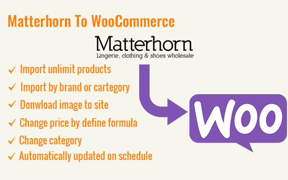 Fat Matterhorn Import Product To WooCommerce Preview Wordpress Plugin - Rating, Reviews, Demo & Download
