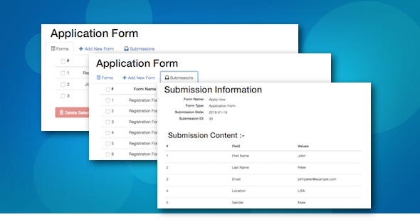 FCP Form Builder Preview Wordpress Plugin - Rating, Reviews, Demo & Download