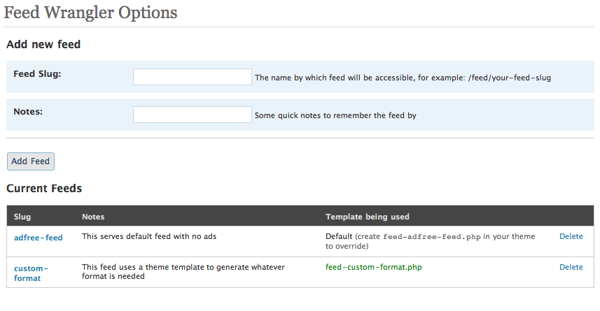 Feed Wrangler Preview Wordpress Plugin - Rating, Reviews, Demo & Download