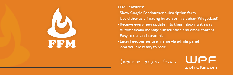Feedburner Follow Me Preview Wordpress Plugin - Rating, Reviews, Demo & Download
