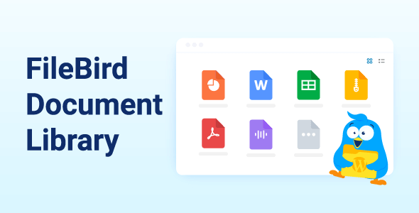 FileBird Document Library Pro Preview Wordpress Plugin - Rating, Reviews, Demo & Download