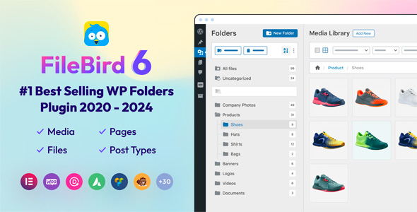 FileBird – WordPress Media Library Folders Preview - Rating, Reviews, Demo & Download