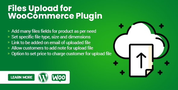 Files Upload For WooCommerce Plugin Preview - Rating, Reviews, Demo & Download