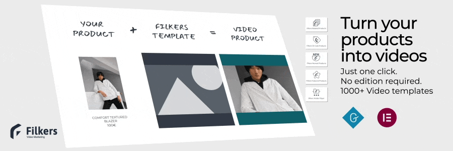 Filkers – Turn Your Products Into Videos Preview Wordpress Plugin - Rating, Reviews, Demo & Download