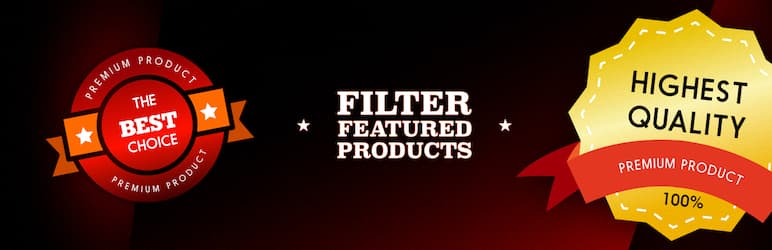 Filter Featured For WooCommerce Preview Wordpress Plugin - Rating, Reviews, Demo & Download