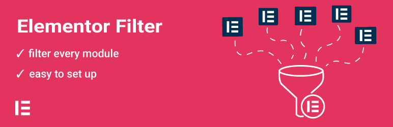 Filter For Elementor Preview Wordpress Plugin - Rating, Reviews, Demo & Download