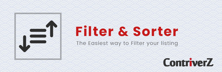 Filter & Sorter Preview Wordpress Plugin - Rating, Reviews, Demo & Download
