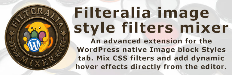 Filteralia Image Style Filters Mixer Preview Wordpress Plugin - Rating, Reviews, Demo & Download