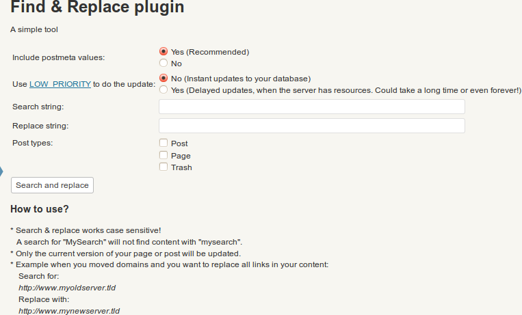 Find Replace Preview Wordpress Plugin - Rating, Reviews, Demo & Download
