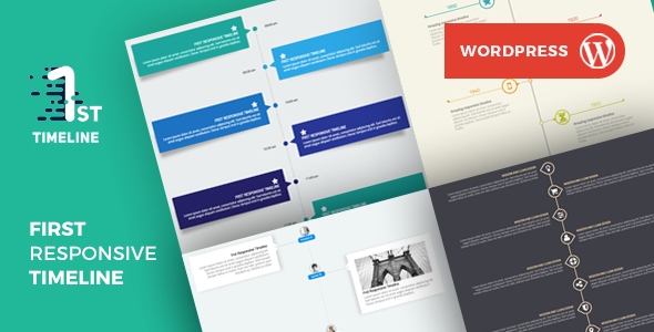 First-Responsive Wordpress Timeline Plugin Preview - Rating, Reviews, Demo & Download