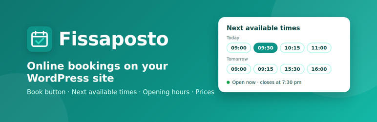 Fissaposto Preview Wordpress Plugin - Rating, Reviews, Demo & Download