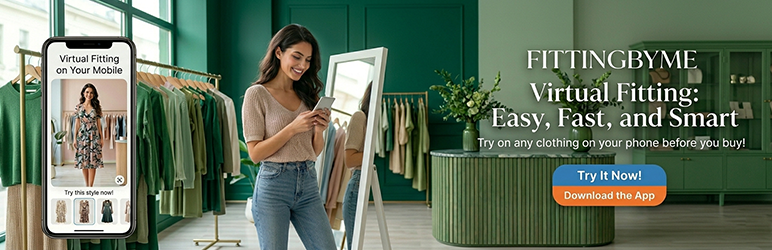 FittingByMe Virtual Try-On Preview Wordpress Plugin - Rating, Reviews, Demo & Download