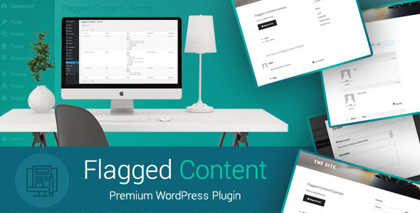 Flagged Content Pro – Let Visitors Report And Flag Posts, Comments And More – WordPress Plugin Preview - Rating, Reviews, Demo & Download