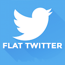 Flat Twitter