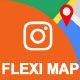 Flexi Social Map – Display The Map Of Your Instagram Journey