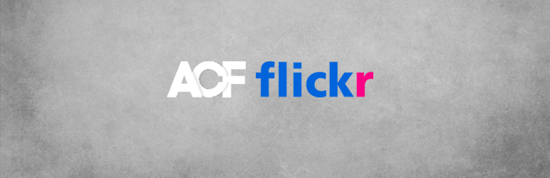 Flickr Field For Advanced Custom Fields Preview Wordpress Plugin - Rating, Reviews, Demo & Download