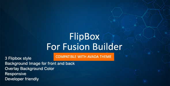 Flip Box For Fusion Builder Preview Wordpress Plugin - Rating, Reviews, Demo & Download
