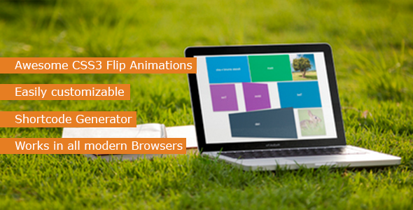 Flip Cards Plugin for Wordpress Preview - Rating, Reviews, Demo & Download