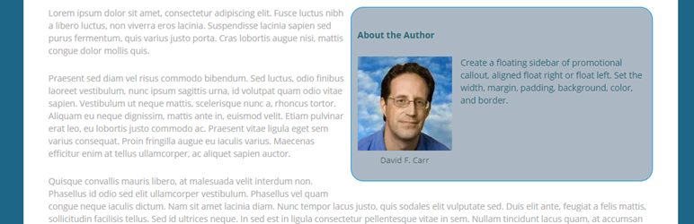 Floating Callout Preview Wordpress Plugin - Rating, Reviews, Demo & Download