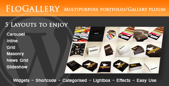 FloGallery – Multipurpose WordPress Gallery Preview - Rating, Reviews, Demo & Download