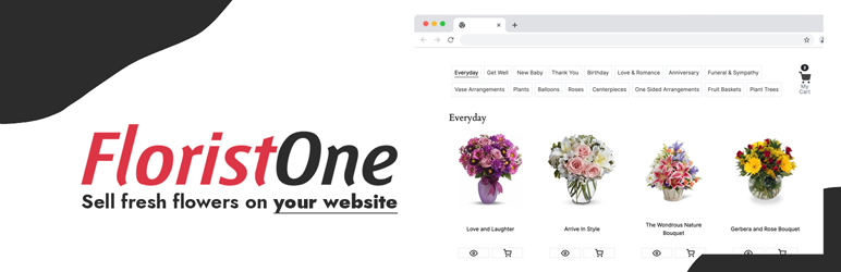 Flower Delivery By Florist One Preview Wordpress Plugin - Rating, Reviews, Demo & Download