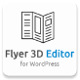 Flyer 3D Editor WordPress Plugin Create Responsive 3D Flyer Menu Card Pricelist Restaurant Menu