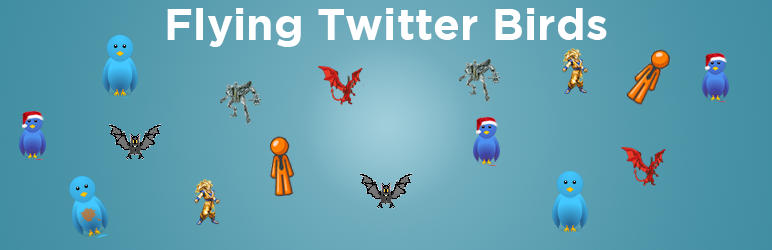 Flying Twitter Birds Preview Wordpress Plugin - Rating, Reviews, Demo & Download
