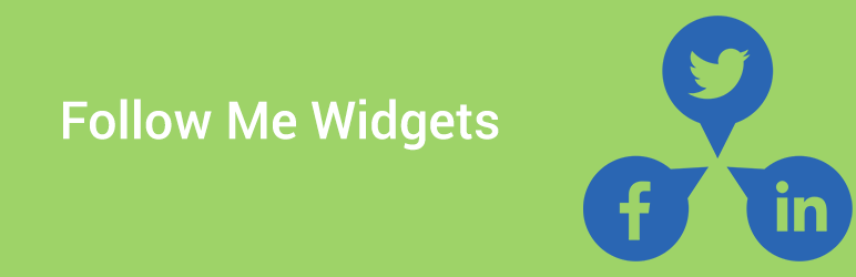 Follow Me Widgets Preview Wordpress Plugin - Rating, Reviews, Demo & Download