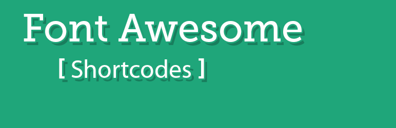Font Awesome Shortcodes Plugin for Wordpress Preview - Rating, Reviews, Demo & Download