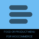 FOOD Or Product Menu For WooCommerce