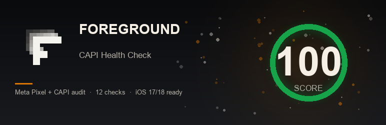 Foreground CAPI Health Check Preview Wordpress Plugin - Rating, Reviews, Demo & Download