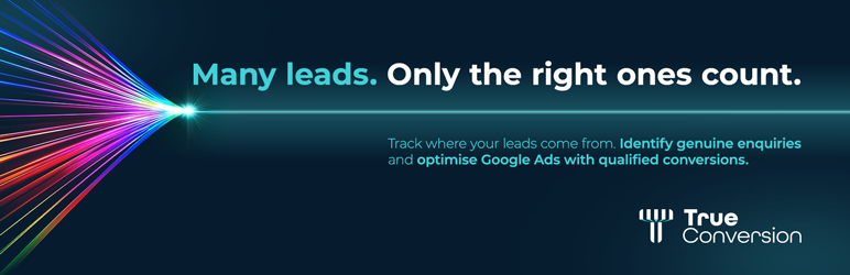 Forge TrueConversion Lead Tracking For Google Ads Preview Wordpress Plugin - Rating, Reviews, Demo & Download