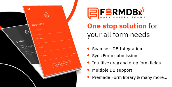 FormDBx –  Advanced DB Form Generator WP Plugin Preview - Rating, Reviews, Demo & Download