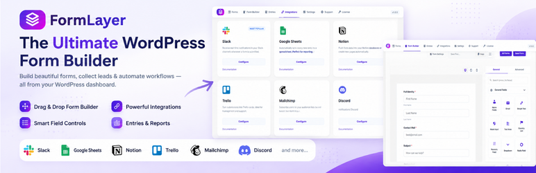 FormLayer Preview Wordpress Plugin - Rating, Reviews, Demo & Download