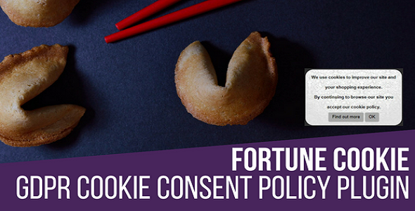 Fortune Cookie Consent Policy WordPress Plugin Preview - Rating, Reviews, Demo & Download