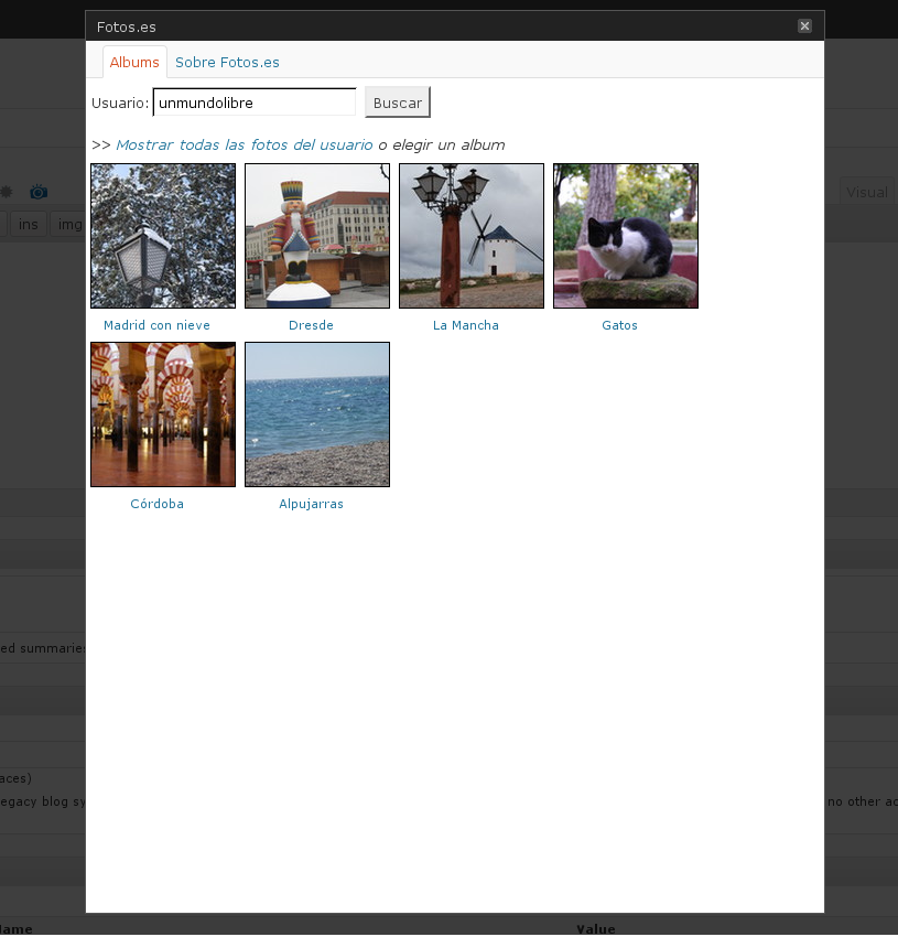 Fotos Photo Album Preview Wordpress Plugin - Rating, Reviews, Demo & Download