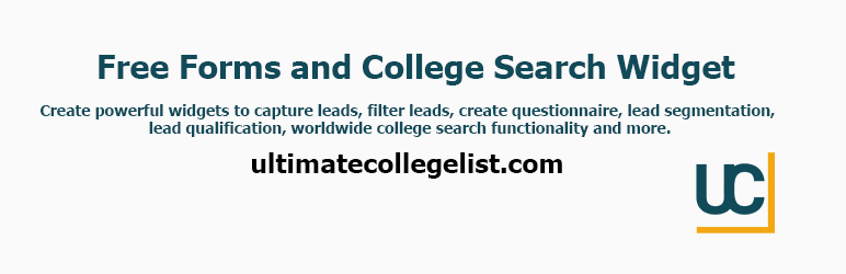 Free Forms And College Search Widget Preview Wordpress Plugin - Rating, Reviews, Demo & Download
