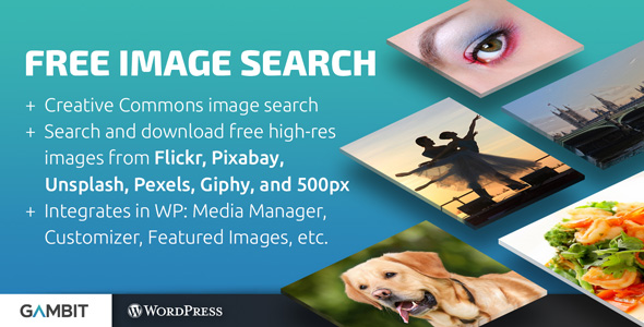 Free Image Search – Creative Commons Image Search Preview Wordpress Plugin - Rating, Reviews, Demo & Download