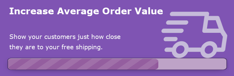 Free Shipping Label And Progress Bar For WooCommerce Preview Wordpress Plugin - Rating, Reviews, Demo & Download